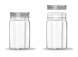 picture of glass mason jars